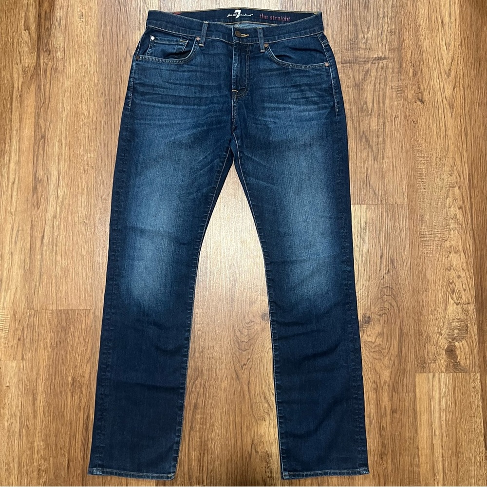 7 For All Mankind Jeans Mens The Straight 31x32